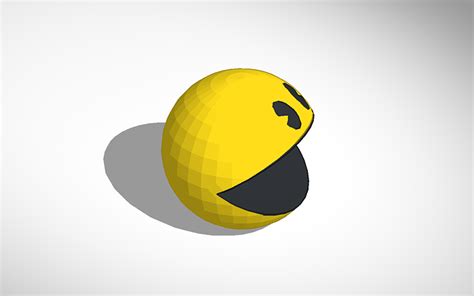 3D design Pacman | Tinkercad