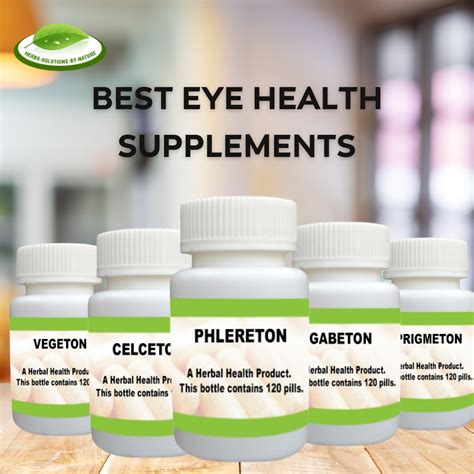 The Best Eye Health Supplements the Secret to Crystal Clear Vision