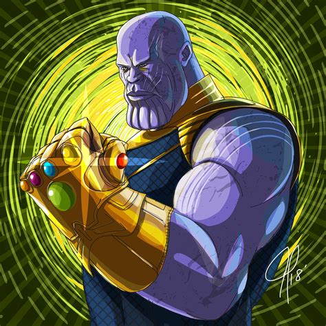 Thanos on Behance