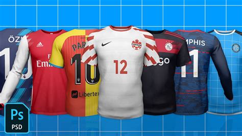 3D Football/Soccer Jersey Template Mock-Up FREE Template FC, 56% OFF