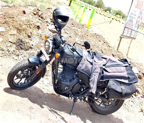 2021 Royal Enfield Hunter 350 road testing with touring accessories – Shifting-Gears