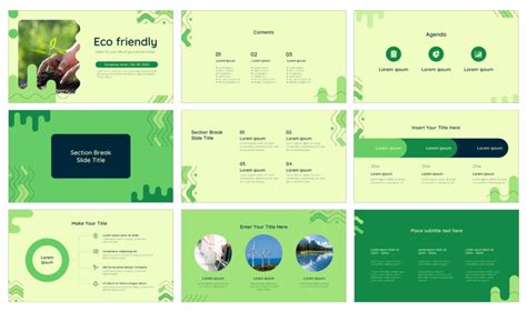 Eco-friendly Free PowerPoint Template and Google Slides Theme