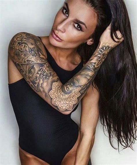 full black sleeve tattoo meaning #Mandalatattoo | Fake tattoos, Custom fake tattoos, Full sleeve ...