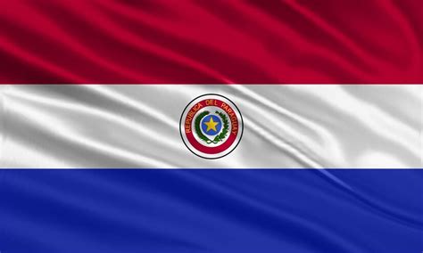 Premium Vector | Paraguay flag design waving paraguay flag made of satin or silk fabric vector ...