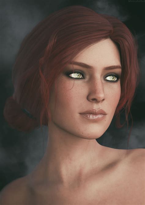Triss Merigold | The Witcher 3 Fanart by Leshiye-Art on DeviantArt