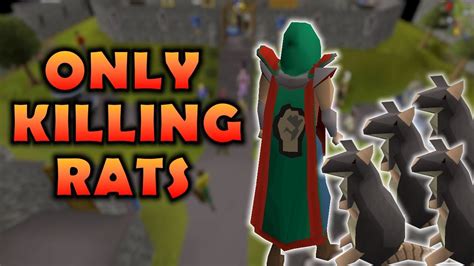 [OSRS] 99 Strength Only On Rats | How Long To 99 | Old School Runescape - YouTube