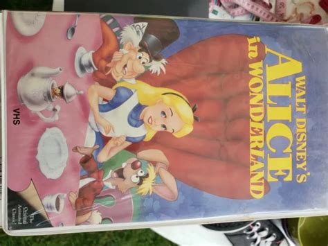 RARE VINTAGE ALICE In Wonderland (VHS) Walt Disney's Black Diamond Classic $242.34 - PicClick