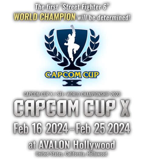 CAPCOM CUP X - The Home of Street Fighter Esports