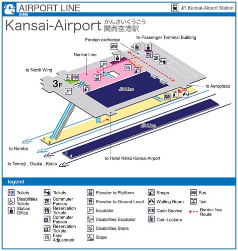 Kansai International Airport Map