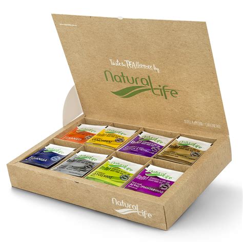 Natural Life Herbal Infusion Tea Collection (120 Bags) | The Fine Harvest