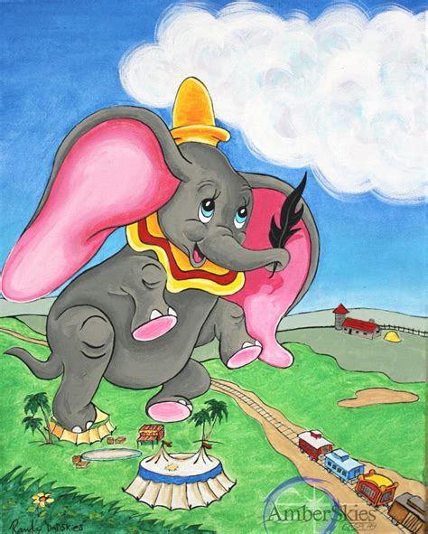 When I See an Elephant Fly Dumbo Disney Art Print | Etsy