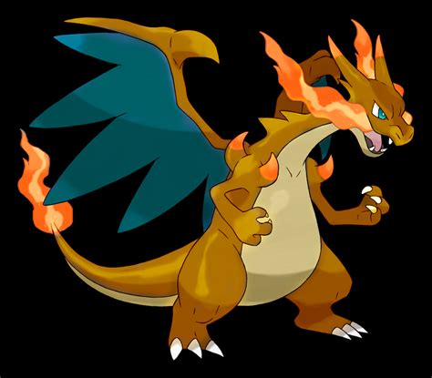 Shiny Mega Charizard X by BLZofOZZ on DeviantArt