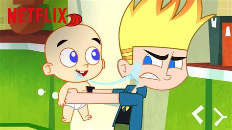 Blame It All On Baby Bot 👶 Johnny Test | Netflix After School - YouTube