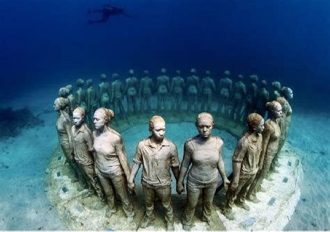 The mystery behind Grenada's haunting underwater sculpture park ...