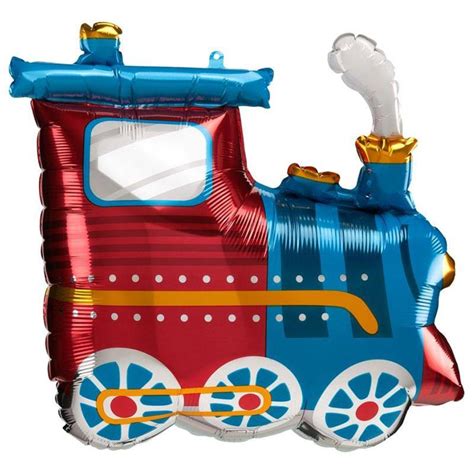 Large Choo Choo Train Foil Balloon – Sandbach Party Supplies