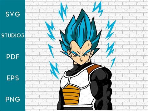 Vegeta Svg Vegeta Clipart Vegeta Vector Super Saiyan Svg | Images and Photos finder