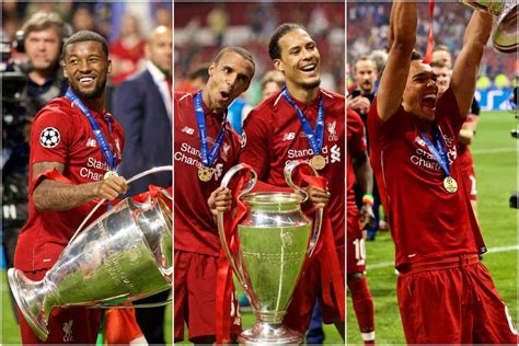 Every Liverpool FC player with the Champions League trophy - in photos ...