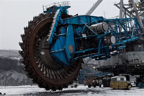 This Monster Excavator Harvests Coal From The World's Larges