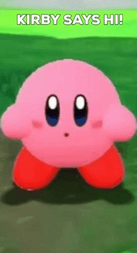 Kirby Says Hi GIF - Kirby Says Hi - Discover & Share GIFs