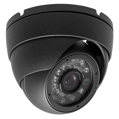 Surveillance Indoor/Outdoor Security Dome Camera 700TVL 3.6mm Dark Gray ...