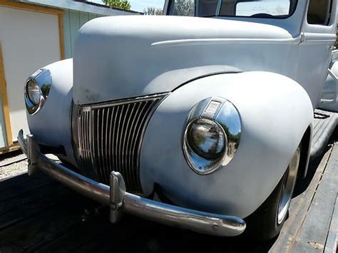 Find used 1940 Ford Rust Free Pickup 350sb Chevy 350 Auto Tran Ca ...