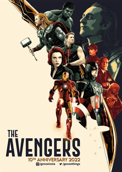 The Avengers (2012) | Poster By Genzo