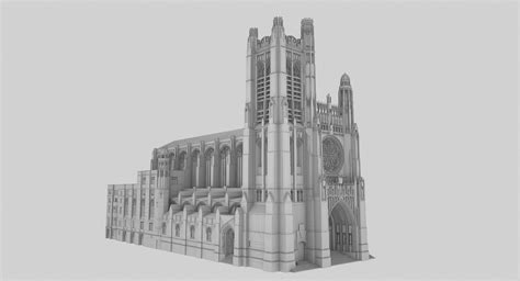 Saint Thomas Church Model - TurboSquid 1571843