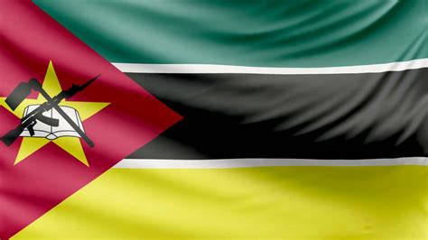 Download Shiny Mozambique Flag Wallpaper | Wallpapers.com