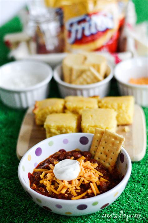 V's Super Bowl Chili - created by v.