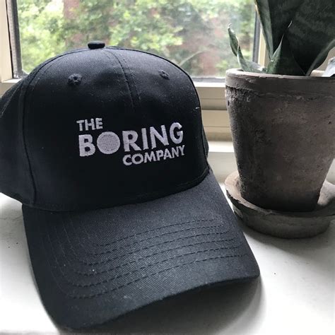 The Boring Company Hat Not A Flamethrower Embroidered Dad | Etsy