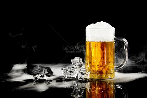 Summer Ice Beer With A Cold Air Picture And HD Photos | Free Download ...