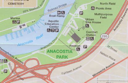 Anacostia Riverwalk Trail Map