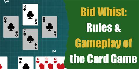 Bid Whist: Rules & Gameplay of the Card Game - Bar Games 101