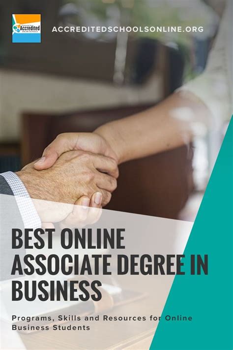 Best Online Associate Degrees In Business | Online associates degree, Student skills, Business ...