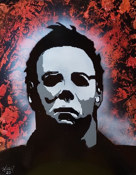 Michael Myers Halloween 1 - Steel City Spray Art