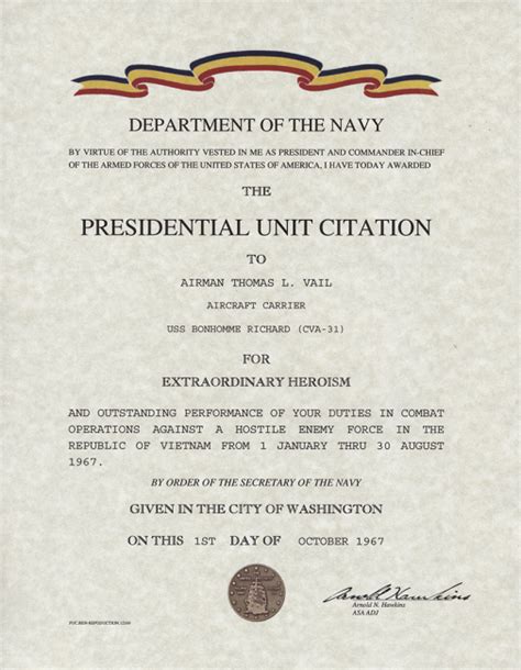 Navy Presidential Unit Citations