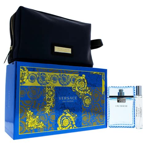 Versace - Versace Man Eau Fraiche Cologne Gift Set for Men, 3 Pieces - Walmart.com - Walmart.com