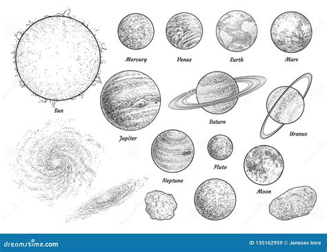 Share more than 119 solar system pencil drawing super hot - seven.edu.vn