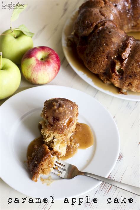 Caramel Apple Cake Recipe - HoneyBear Lane