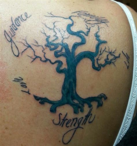 Tattoo | Tattoos, Tree tattoo, Lettering