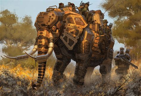 Anti-poaching illustrations inspired by one artist’s love for animals, mecha and robotics - Robohub