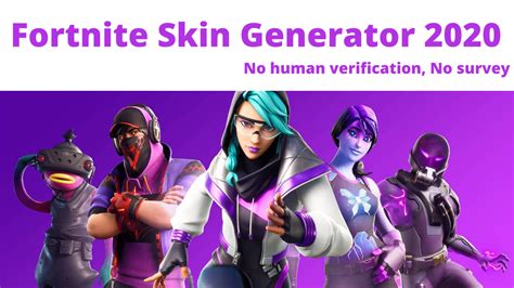 Fortnite Skin Generator 2021: No human verification, No survey - HiTech Wiki