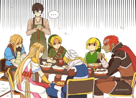 The Zelda Family visits Leblanc after a fight : r/Persona5