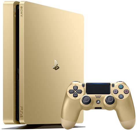 Sony PlayStation 4 Slim Gold Edition 500 GB + 2 Game Pads