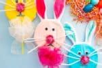 Hop into Spring with This Easy Tissue Paper Bunny Lollipop Craft