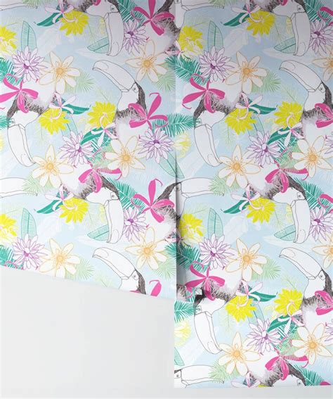 Toucan Wallpaper • Bold, Bright Tropical Bird Wallpaper • Milton & King