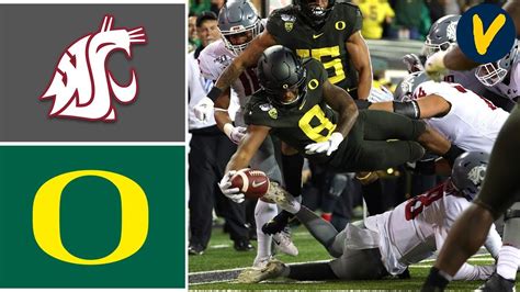 Washington State vs #11 Oregon Highlights | Week 9 | College Football Highlights - YouTube