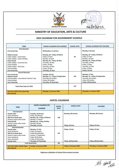 Namibian School Calendar 2023 – Get Calendar 2023 Update