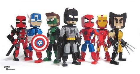 The Awesome LEGO Superhero Action Figures | Gadgetsin