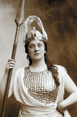 Lillian Nordica as Brunnhilde in Richard Wagner's "The Valkyrie ...